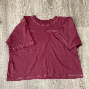 Urban Outfitters Renewal Cropped Tee